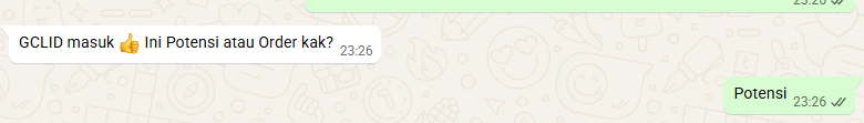 Bot melanjutkan ke pertanyaan berikutnya